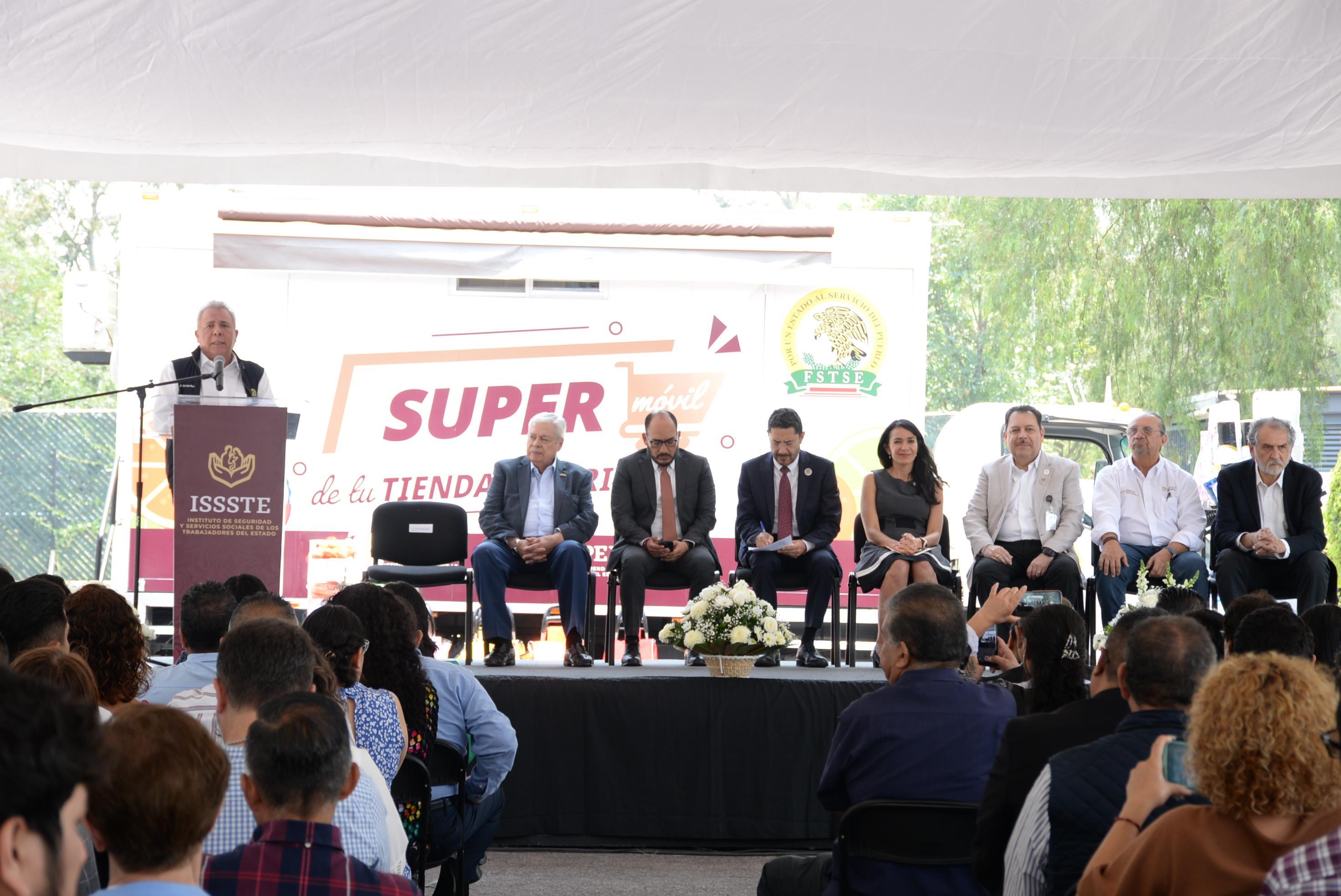 Inauguración de la Nueva Unidad de superISSSTE, en los almacenes, San Fernando No. 547